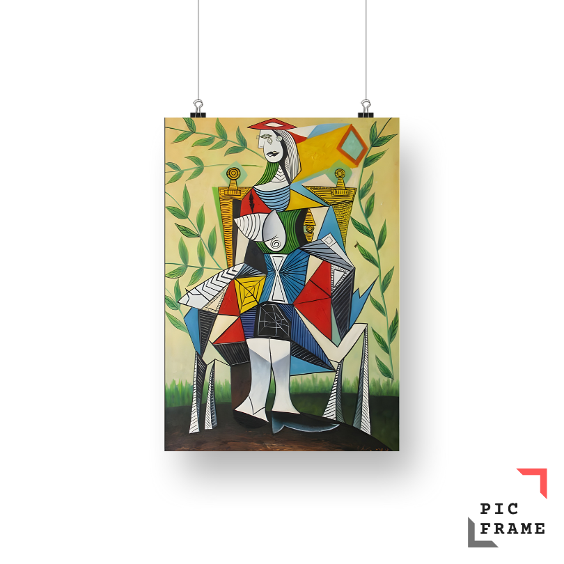 Seated Woman in a Garden, 1938