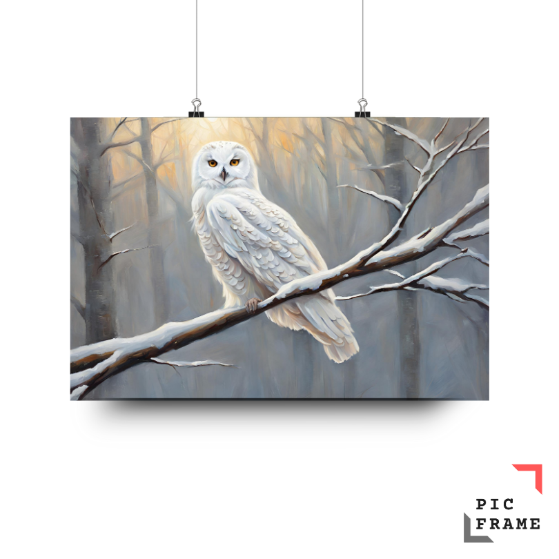 Silent Snowy Sentinel