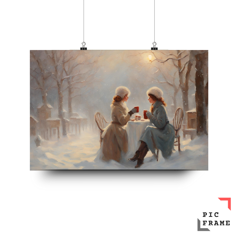 Snowy Evening Companions