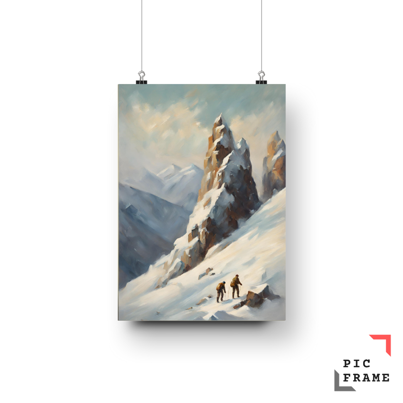 Snowy Path of Memories