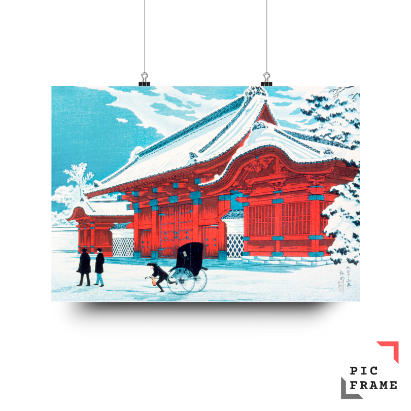 Snowy Tranquility in Japan