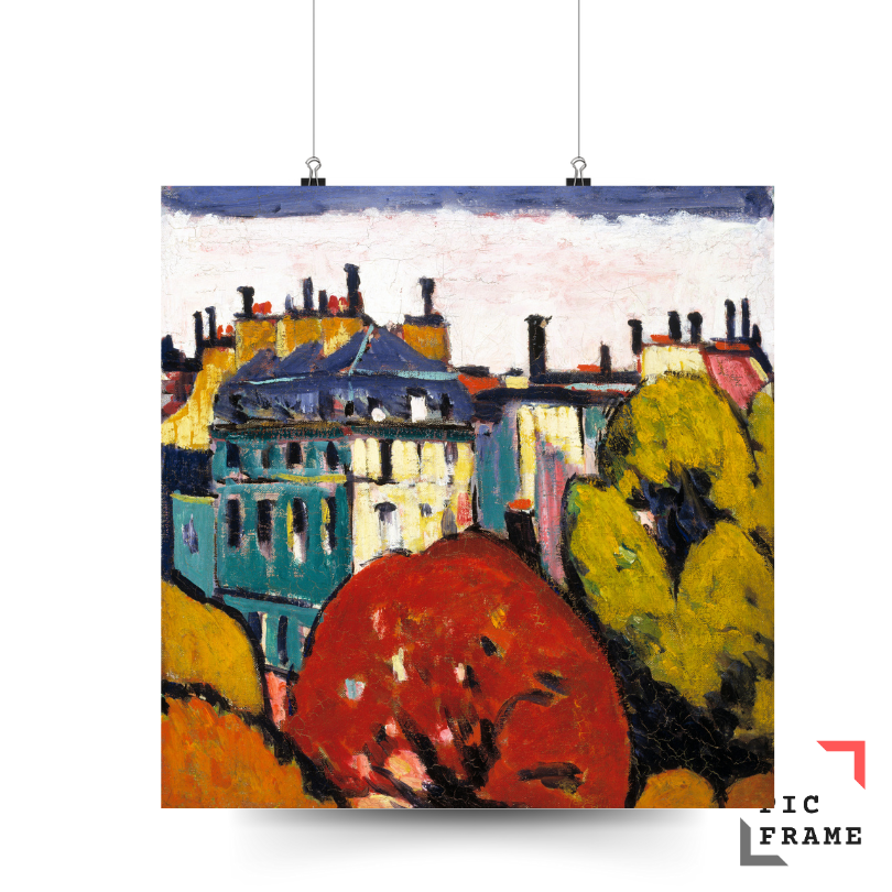 Landscape, Paris (1912–1914) Henry Lyman Sayen