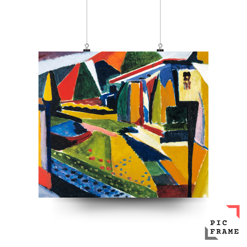 Abstract Landscape (1915 - 1916) Henry Lyman Sayen