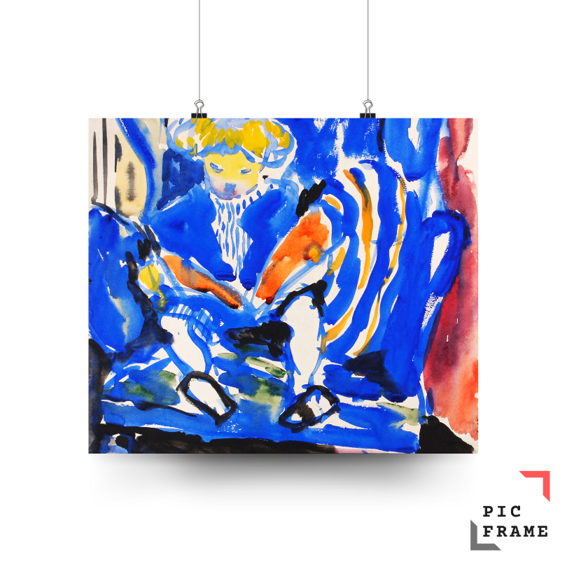 Child Reading (1915 - 1918) Henry Lyman Sayen