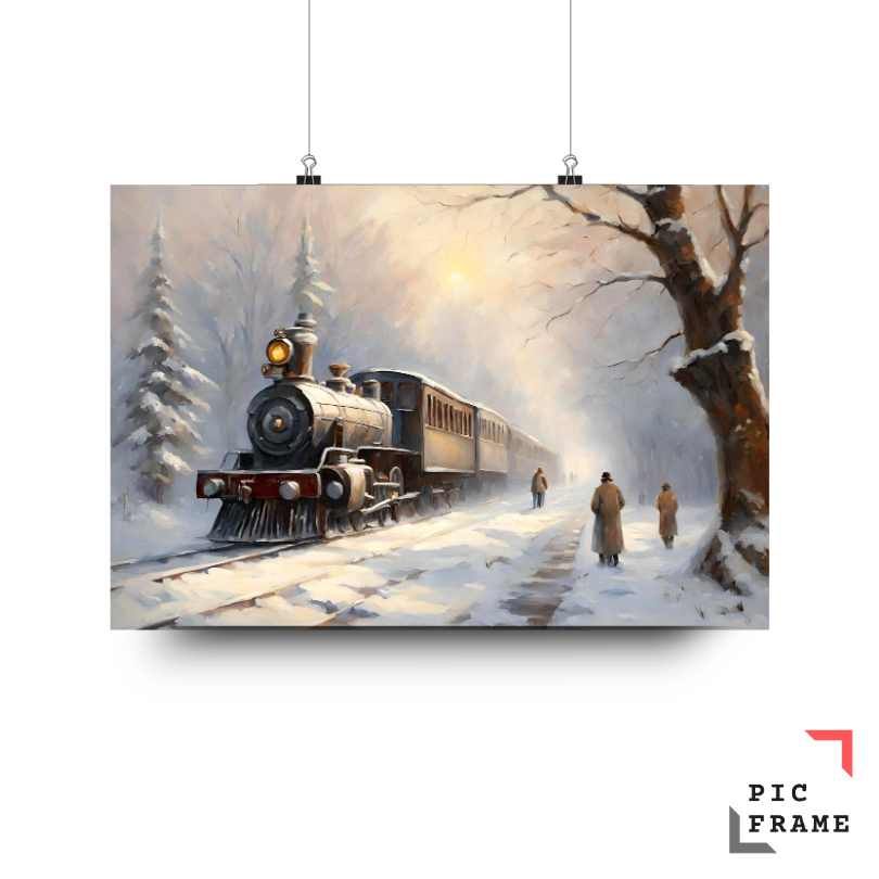 Steam and Snowy Trails