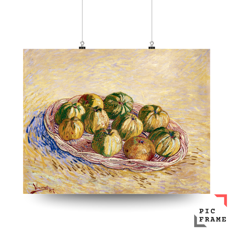 Still Life with Basket of Apples