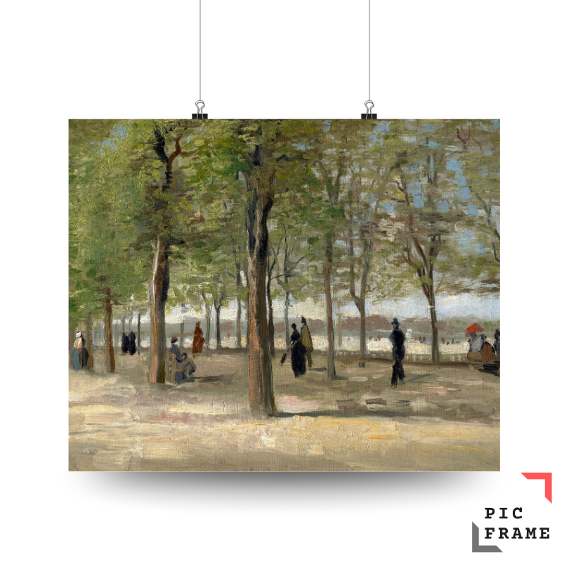 Terrace in the Luxembourg Gardens