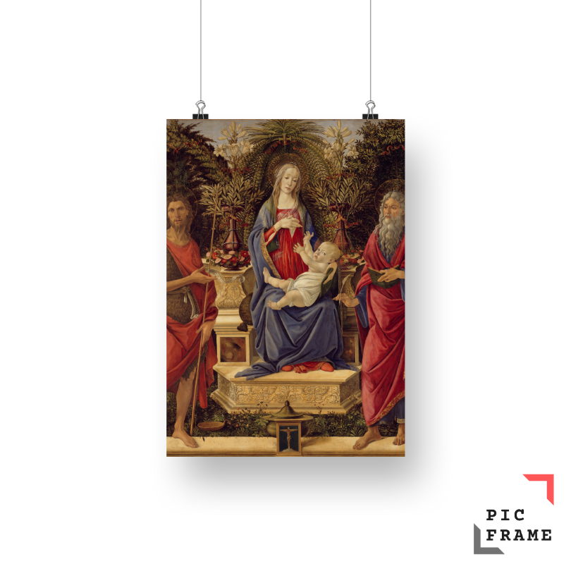 The Virgin and Child Enthroned