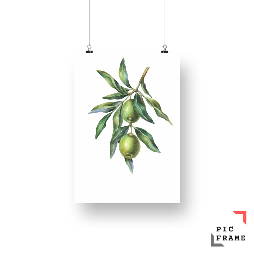 Watercolour leaves 5