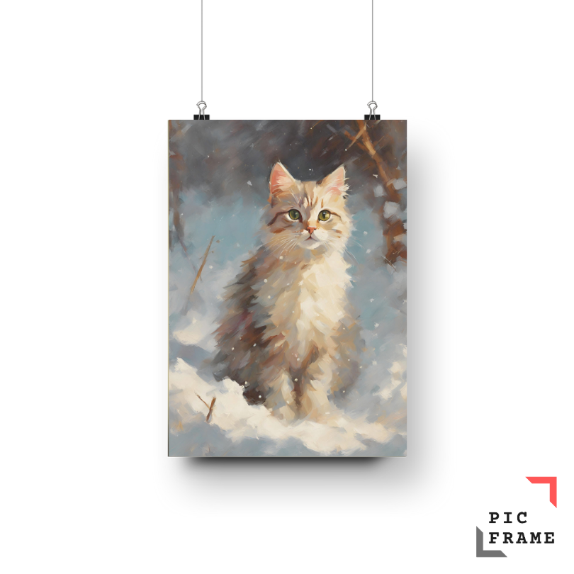 Whiskers in Winter Wonderland