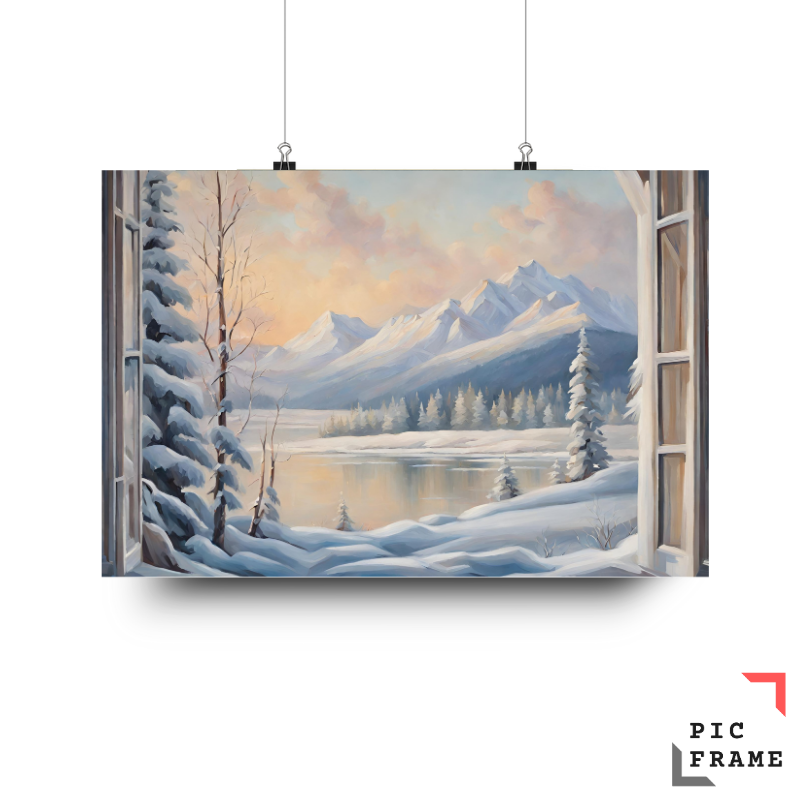 Winter Stroll in Snowy Glow (3)