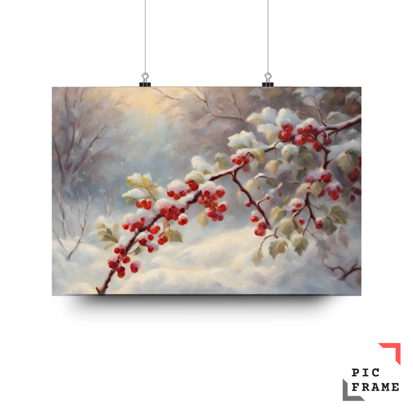 Winter's Crimson Jewels