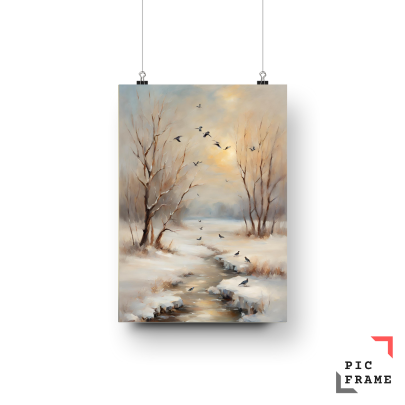 Winter's Silent Symphony