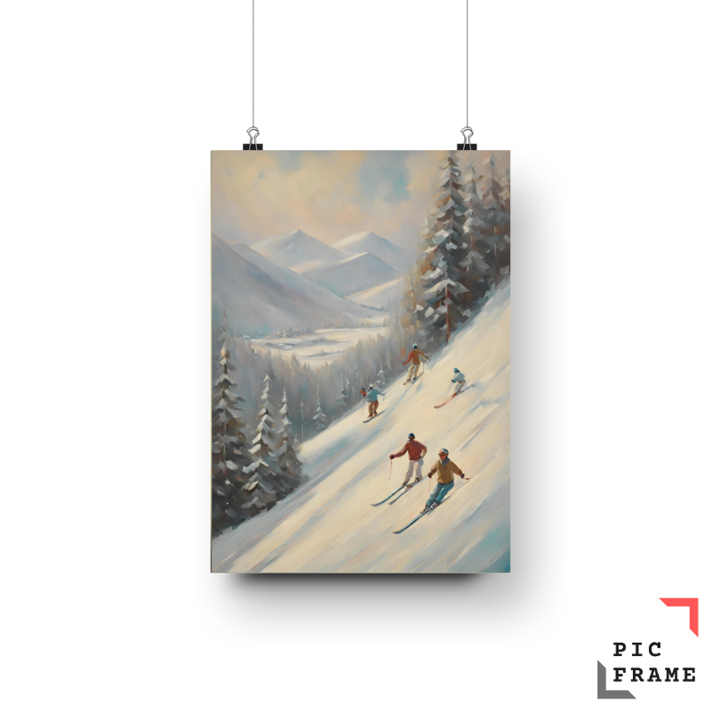 Winter's Thrill on the Slopes