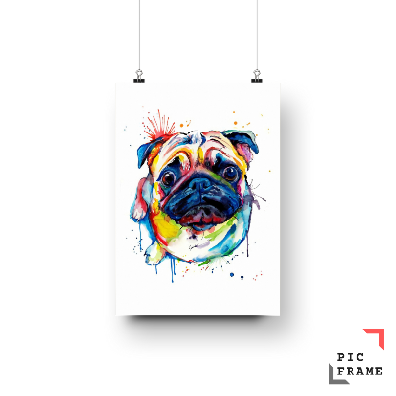 Artistic Pug 1