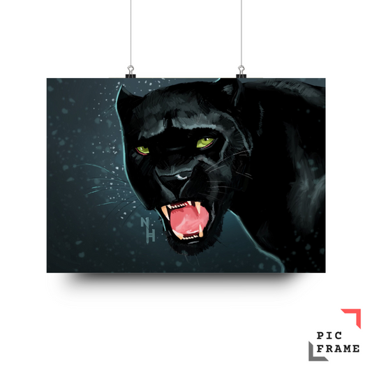 Artistic Black Panther