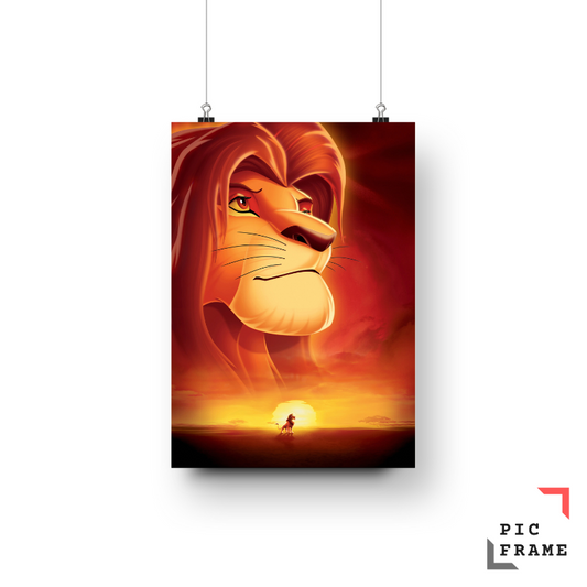 Artistic Lion King