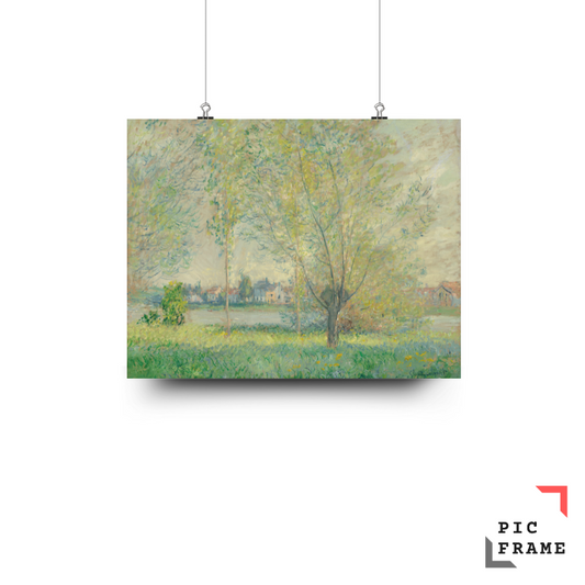 The Willows by Claude Monet