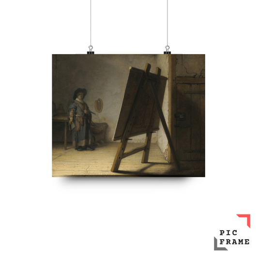 The Artist In His Studio (c. 1628)