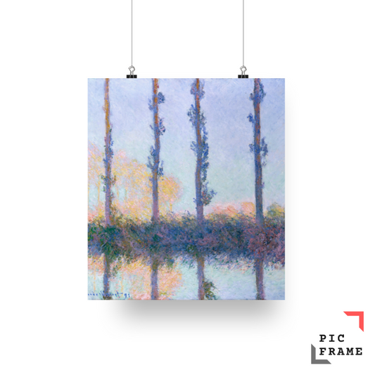 Claude Monet : The Four Trees (1891)