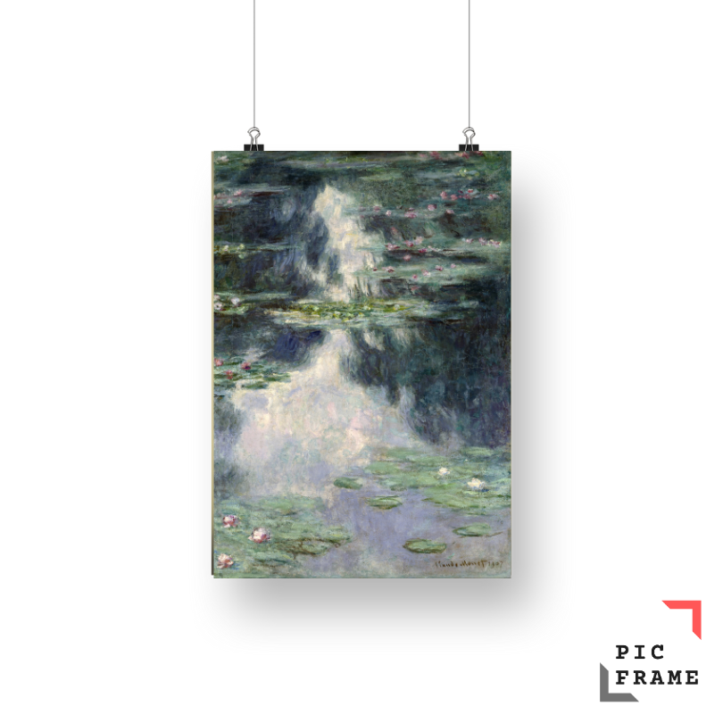 Pond With Water Lilies