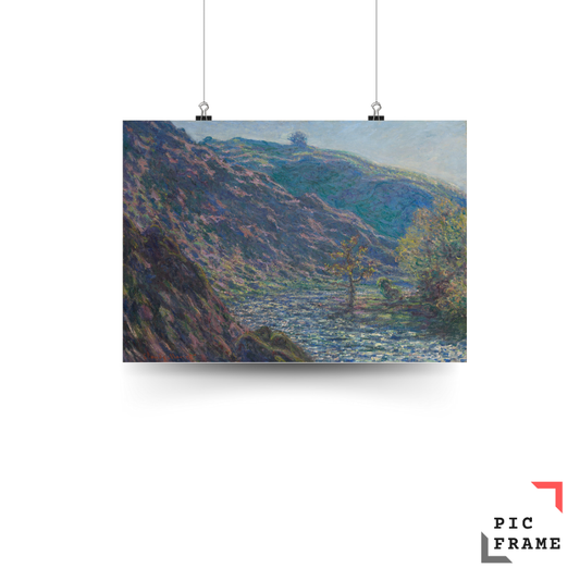 The Petite Creuse River by Claude Monet