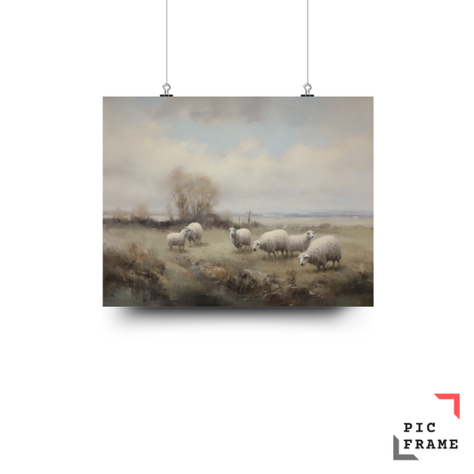 Sheep in Pasture