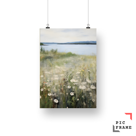 Wildflower Field Landscape