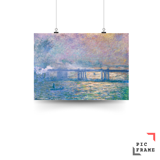 Charing Cross Bridge by Claude Monet