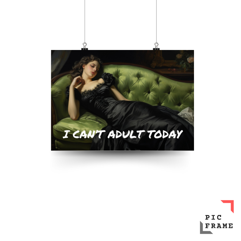 Can't adult today