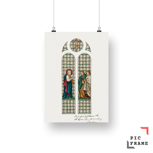 Design for Stained Glass Window, St. Paul_s Church, Boston, MA (1870–1874)  by Sir Edward Burne–Jones