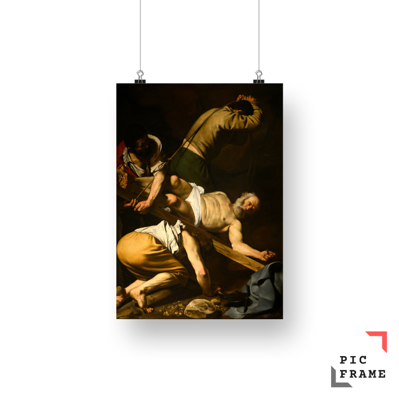 Caravaggio_s Crucifixion of St. Peter (Crocifissione di san Pietro) (1600)