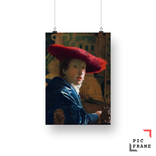 Girl with the Red Hat (ca. 1665–1666) by Johannes Vermeer