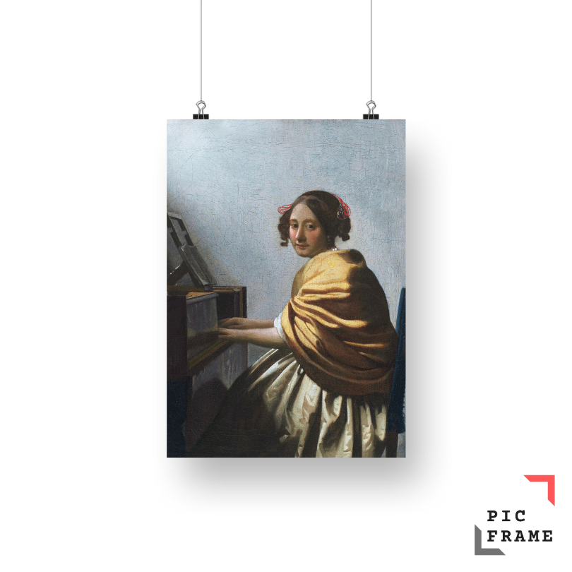 Johannes Vermeer’s A young Woman seated at the Virginals