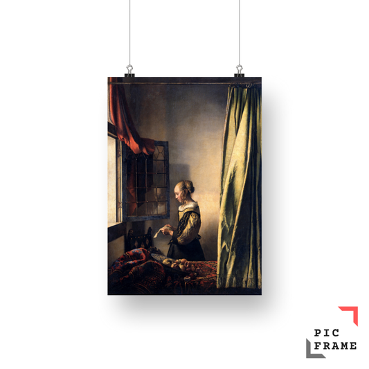 Johannes Vermeer’s Girl Reading a Letter by an Open Window (ca. 1659)