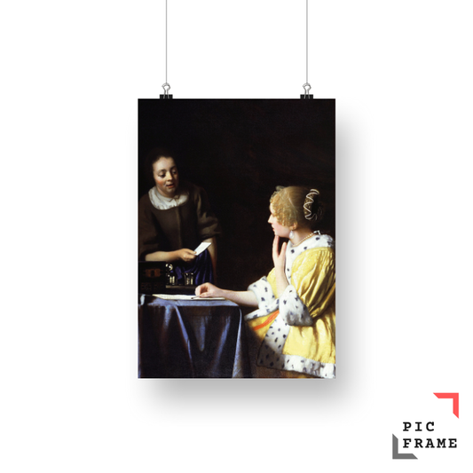 Johannes Vermeer’s Mistress and Maid