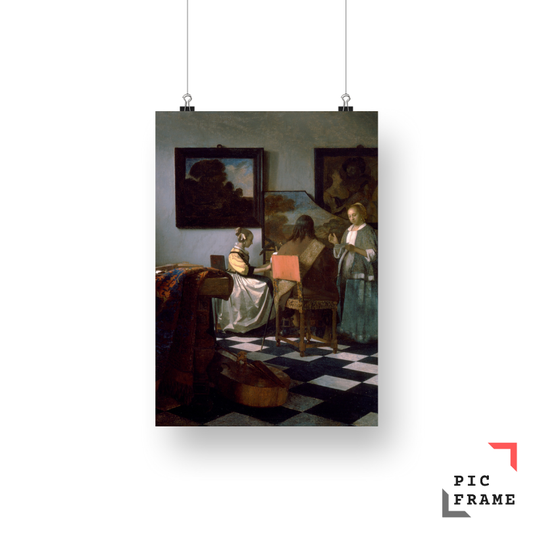 Johannes Vermeer’s The Concert (1664)