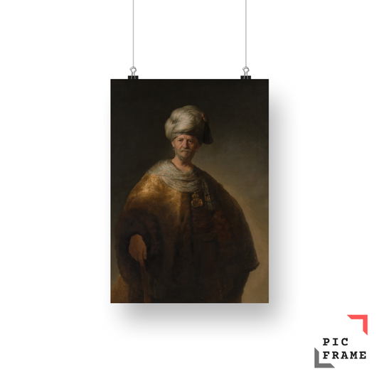 Man in a Turban by Rembrandt van Rijn