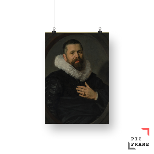 Portrait of a Bearded Man with a Ruff, Frans Hals