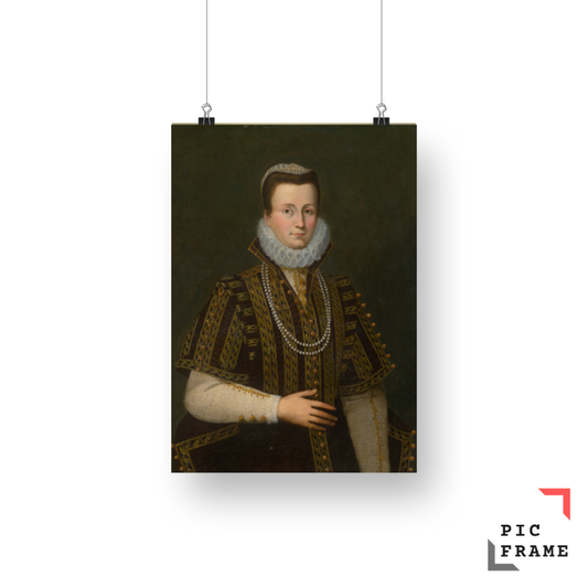Portrait of a lady with white ruff