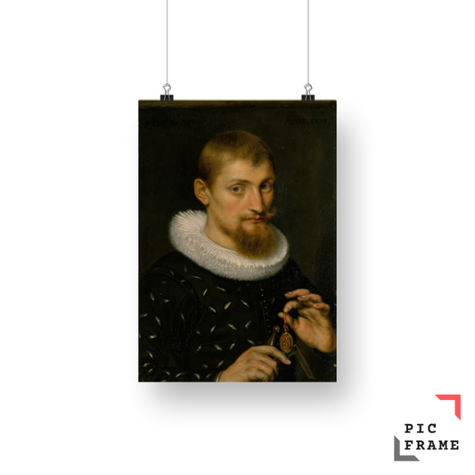 Portrait of a Man, Possibly an Architect or Geographer by Peter Paul Rubens
