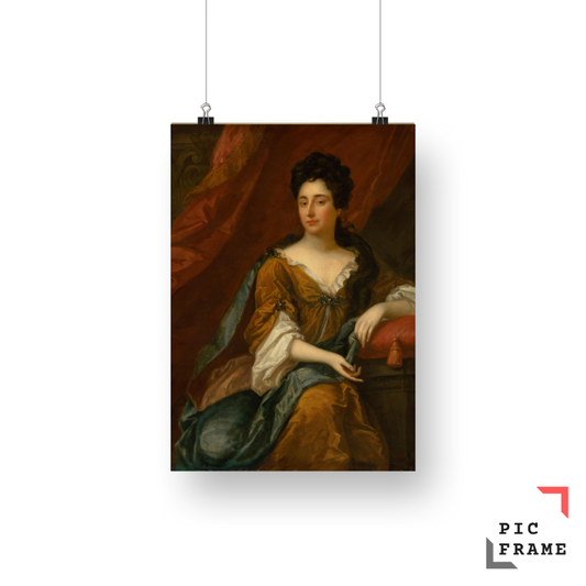 Portrait of a seated lady