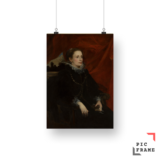 Portrait of a Woman, Called the Marchesa Durazzo by Anthony van Dyck
