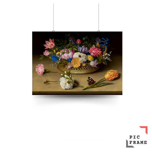 Flower Still Life (1614)  Ambrosius Bosschaert the Elder