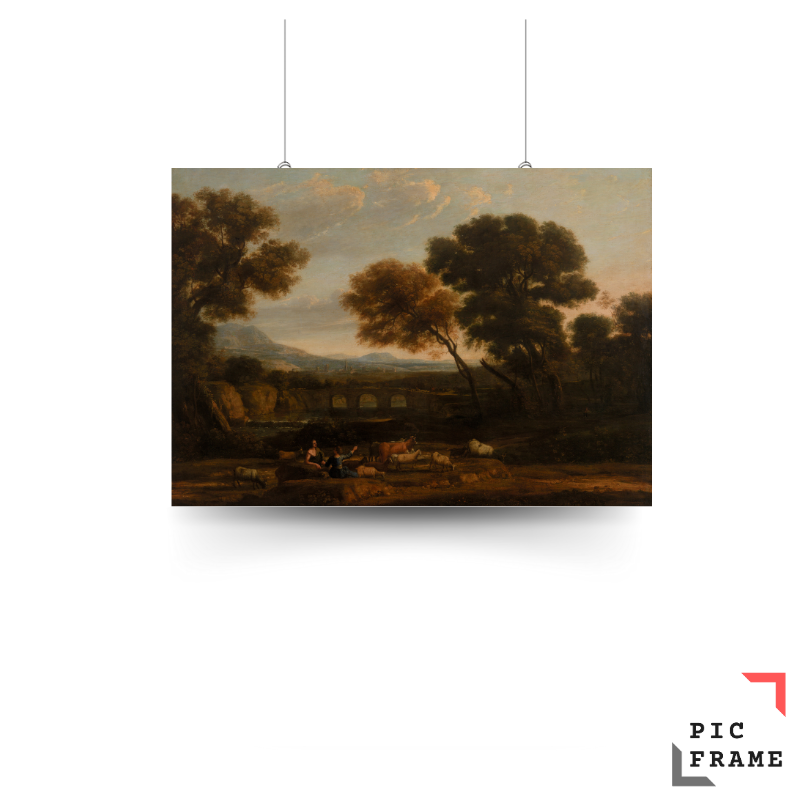 Pastoral Landscape by Claude Lorrain