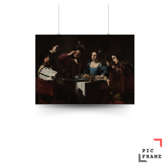 Banquet Scene with a Lute Player