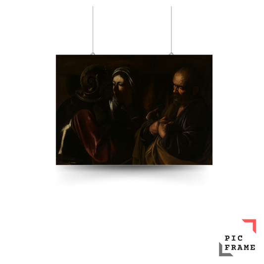 The Denial of Saint Peter by Caravaggio (Michelangelo Merisi)