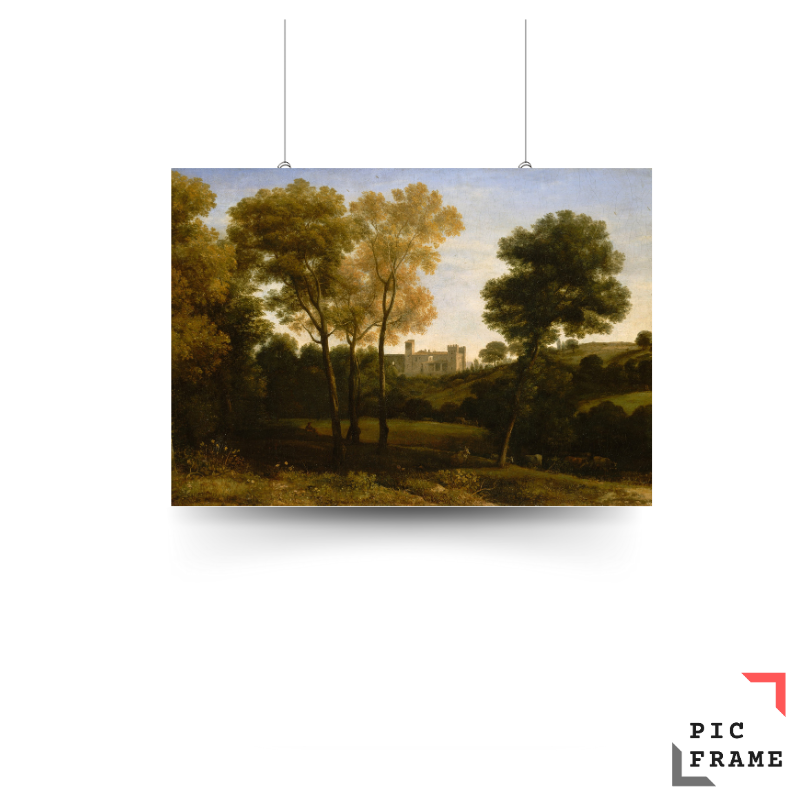 View of La Crescenza by Claude Lorrain (Claude Gellée)