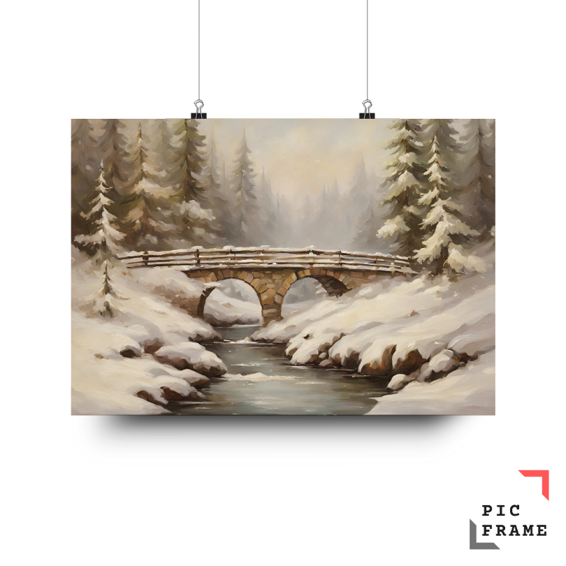 Bridge in Snow