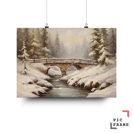 Bridge in Snow